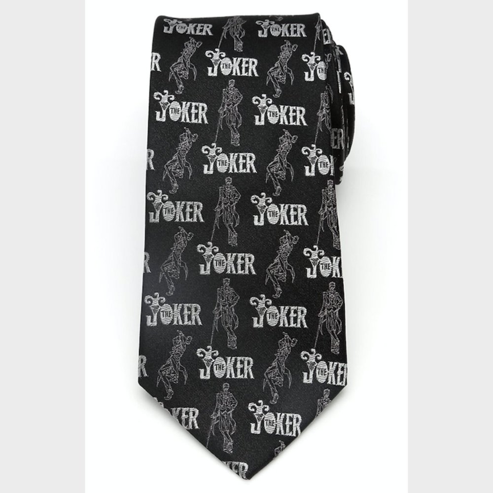 NWT The Joker Print 100% Silk Tie